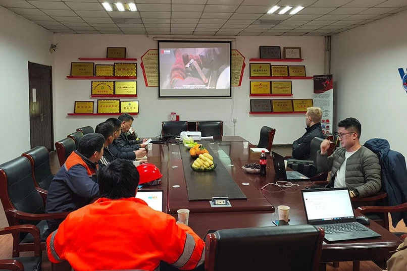 Trial assembly of cone crusher mantle liner — ensuring precise OEM fit before shipment Trial assembly of cone crusher mantle liner — ensuring precise OEM fit before shipment